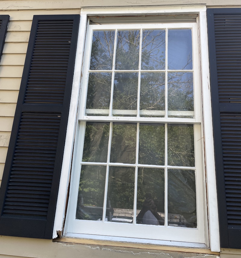 Replace double hung window